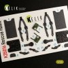 KELIK K35016 HH-60H RESCUE HAWK INTERIOR 3D DECALS FOR KITTY HAWK KIT 1/35